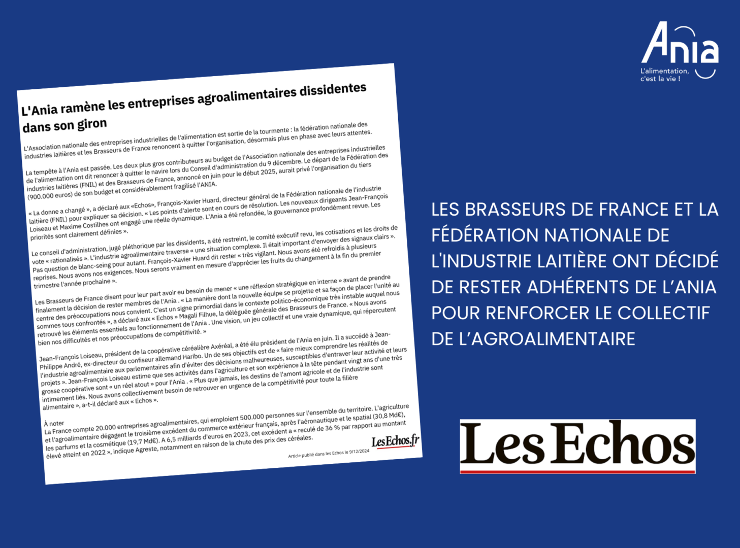 Lu Dans La Presse Les Brasseurs De France Et La F D Ration Nationale